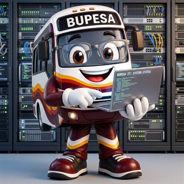 Mascota BUPESA informático